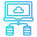 Portátil de base de datos  Icono