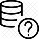 Pregunta de base de datos  Icono