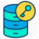 Base De Datos Datos Clave Icon