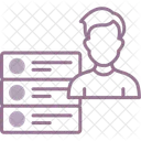 Base De Datos De Usuario Usuario Base De Datos Icono
