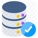 Base De Datos Verificada Base De Datos Aprobada Db Icon