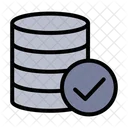 Base De Datos Verificada Base De Datos Servidor Icon