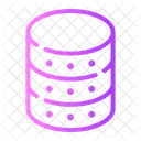 Base De Donnees Cloud Systeme Icône