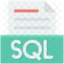 Base De Donnees Fichier SQL Icon