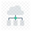 Cloud Serveur Connexion Icône