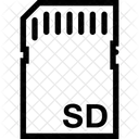 Sd Carte Ordinateur Icône