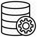 Parametrage Configuration Base De Donnees Icône