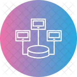 Base de données distribuée  Icône