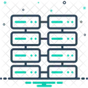 Base de données interconnectée  Icône