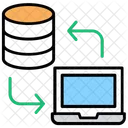 Serveur Donnees Hebergement Icône
