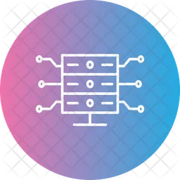 Stockage de base de données  Icône