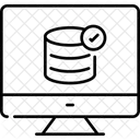Vérification de la base de données  Icône