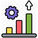 Baseado Em Dados Computador Analise Ícone