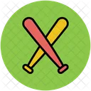 Baseball Bat Sports Icon