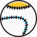 Baseball League Circle Icon