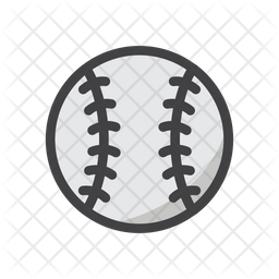Baseball Icon Of Colored Outline Style Available In Svg Png Eps Ai Icon Fonts