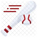 Base Ball Basr Ball Stick Baseball Schlager Symbol