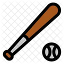 Baseball Bat Pitch Icon