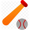 Ball Baseball Bat Icon
