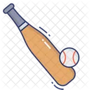 Baseball Bat Sports Icon