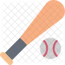 Baseball Bat Game Icon