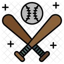 Bat Tournament Sport Icon