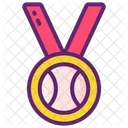 Baseball Badge  Icon