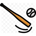 Baseball Bat And Ball  Icon
