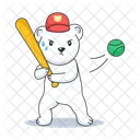 Baseball Bear  Icon