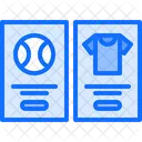 Baseball Brochure  Icon