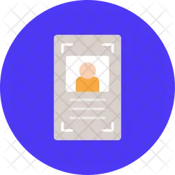 Baseball card  Icon