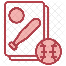 Baseball Cards Collector  Icon