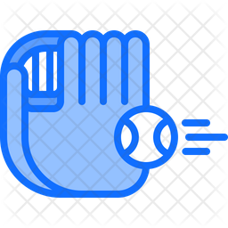 Baseball Catcher Torso Icon - Download in Line Style