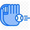 Baseball Catcher Glove Icon