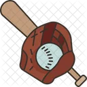 Baseball Equipment Baseball Bat Baseball Icon