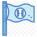 Baseball Flag  Icon
