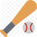 Baseball Bat Game Icon