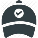 Baseball Cap Check Icon