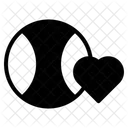 Baseball love  Icon
