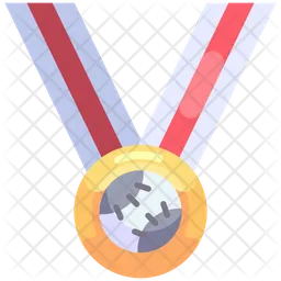 Baseball medal  Icon