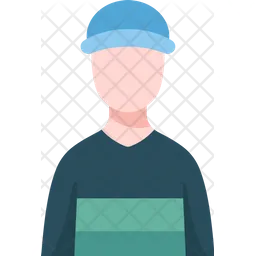 Baseball Player  Icon