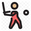 Baseball Player  Icon