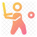 Baseball Player  Icon