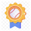 Badge Award Baseball Reward Icon