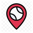 Baseball-Standort  Symbol