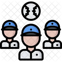 Baseball Team  Icon