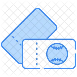 Baseball ticket  Icon