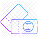 Baseball ticket  Icon
