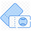 Baseball ticket  Icon
