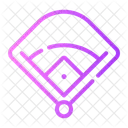 Baseballfeld  Symbol